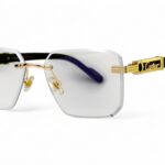 Elite Golden Rimless Eyeglasses